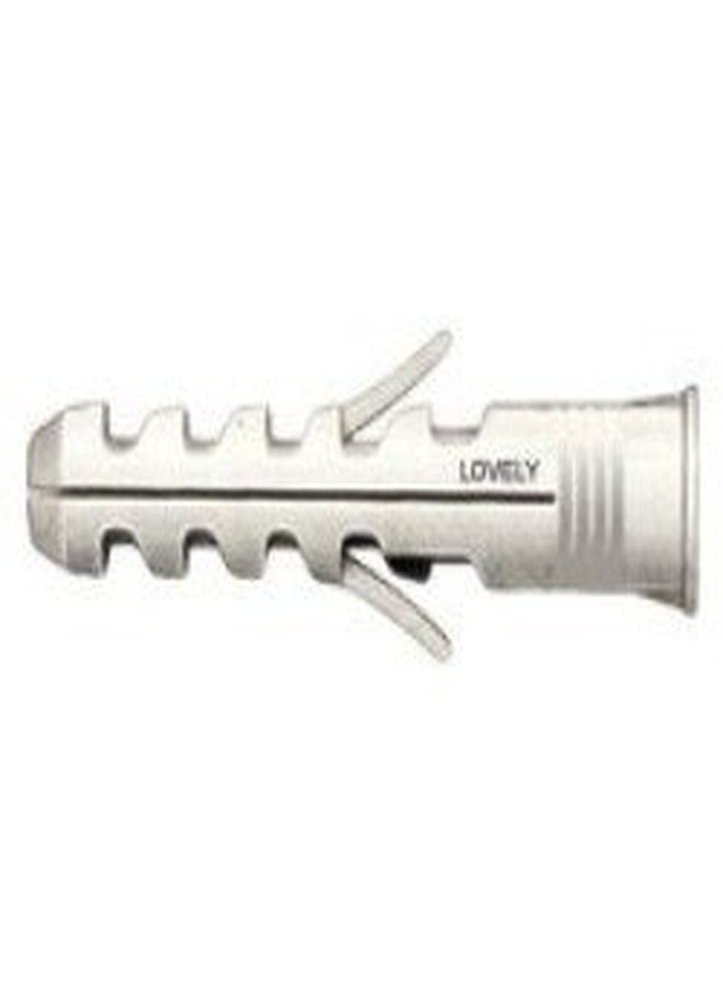 LOVELY Nylon Sleeve, Wall Plug, Gitti Size 6.5X35 mm White Pack of 100 Pcs - Image 3